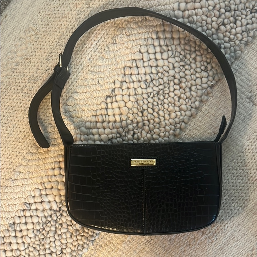 London Fog collection “snake skin” shoulder bag